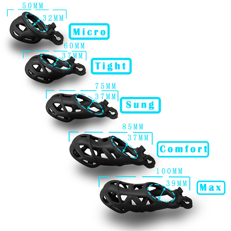 2022 cobra 4.0 dispositivo de castidade masculina com 4 anéis do pênis do punho do dobro-arco, gaiola do galo, fechamento da castidade, gaiola do pênis, brinquedos sexuais para o homem gay