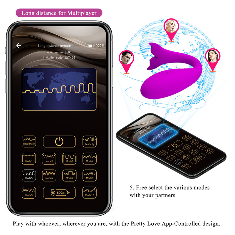 Pretty Love Jayleen Vibrador App Bluetooth Global Control Remote Series Pretty Love Jayleen Vibrador App Bluetooth Global Control Remote Series