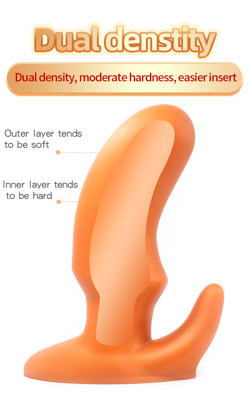 Dildo anal líquido de silicone, super macio, grande estimulador de ponto g, vaginal, expansor, buttplug, brinquedo sexual adulto para mulheres e homens