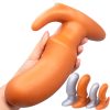 Dildo anal líquido de silicone, super macio, grande estimulador de ponto g, vaginal, expansor, buttplug, brinquedo sexual adulto para mulheres e homens Inserção
