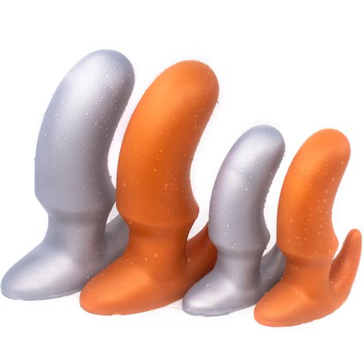 Dildo anal líquido de silicone, super macio, grande estimulador de ponto g, vaginal, expansor, buttplug, brinquedo sexual adulto para mulheres e homens Inserção