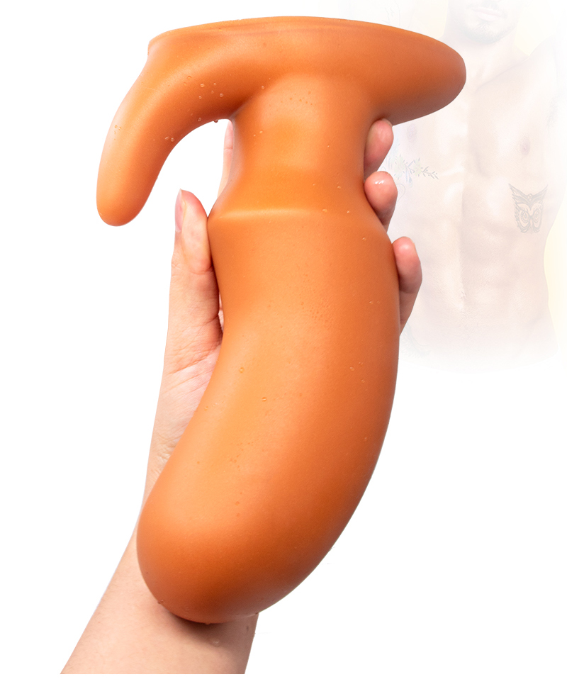 Dildo anal líquido de silicone, super macio, grande estimulador de ponto g, vaginal, expansor, buttplug, brinquedo sexual adulto para mulheres e homens