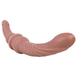 Dupla penetração grossa dildo strapon para casais lésbicas longo dois cabeças terminou falos masturbação anal mulher para o homem Inserção