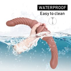 Dupla penetração grossa dildo strapon para casais lésbicas longo dois cabeças terminou falos masturbação anal mulher para o homem Inserção