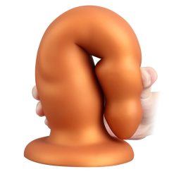 Silicone líquido enorme anal plug butt dilatador bdsm sexo íntimo brinquedos para mulheres homem adulto jogo vagina butt plug dildo ânus expansor Inserção