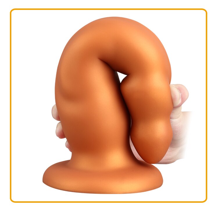 Silicone líquido enorme anal plug butt dilatador bdsm sexo íntimo brinquedos para mulheres homem adulto jogo vagina butt plug dildo ânus expansor