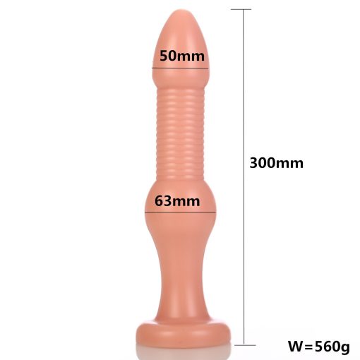 Grande pagode anal butt plug anal massagem vaginal anus vaginal expansor anal plug com ventosa adulto sm sexo brinquedos para mulheres Inserção