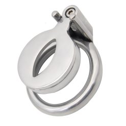 2021 super pequeno plana pássaro castidade gaiola masculino aço inoxidável dispositivos de castidade cinto erótico sexo brinquedos para homens pênis bloqueio galo anel Cintos de Castidade