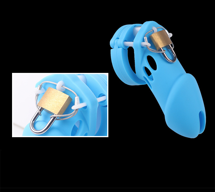 2023 atualizar dispositivo de castidade masculina de silicone macio, gaiola de galo, anéis de pênis, bloqueio de pênis, cinto de castidade, bdsm brinquedos sexuais adultos para homens gay