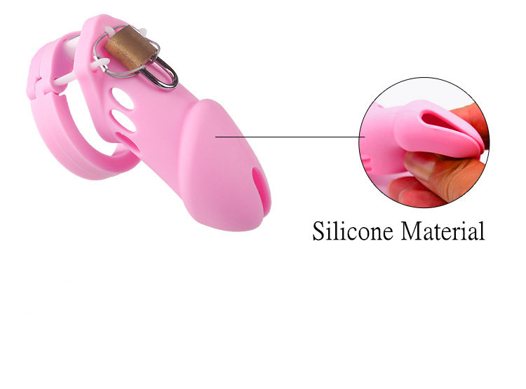 2023 atualizar dispositivo de castidade masculina de silicone macio, gaiola de galo, anéis de pênis, bloqueio de pênis, cinto de castidade, bdsm brinquedos sexuais adultos para homens gay