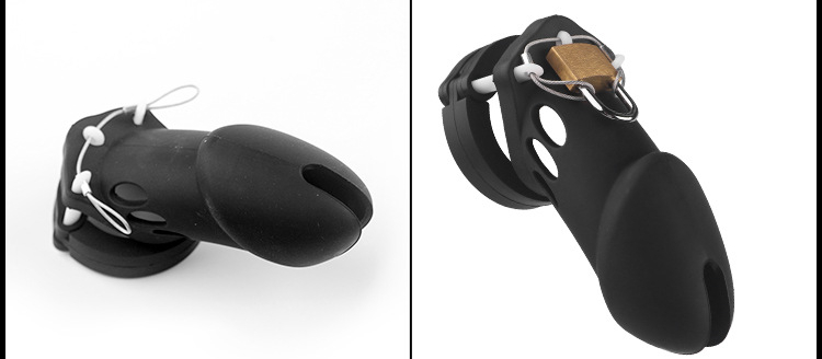 2023 atualizar dispositivo de castidade masculina de silicone macio, gaiola de galo, anéis de pênis, bloqueio de pênis, cinto de castidade, bdsm brinquedos sexuais adultos para homens gay