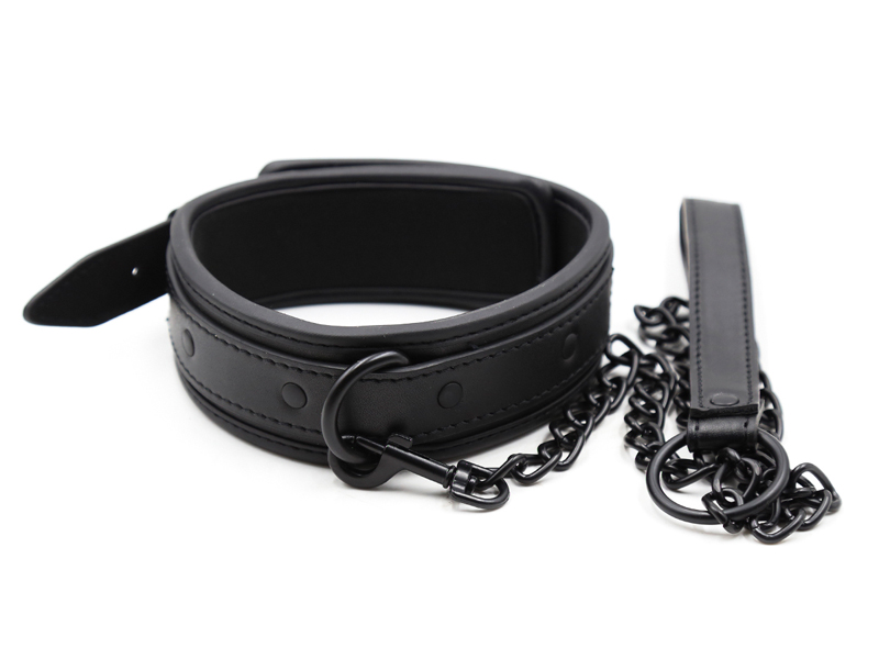 3pcs conjunto de bondage bdsm bdsm colar de couro escravo algemas de sexo polícia anklecuffs brinquedo sexual para mulher casais bondage kit