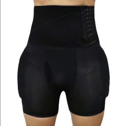 Aismz fitness emagrecimento cinto bainha barriga controle de barriga coxa shapewear gancho cintura acolchoada cueca masculina bunda levantador roupa interior Vestuário