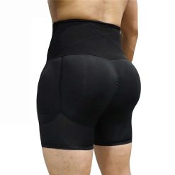 Aismz fitness emagrecimento cinto bainha barriga controle de barriga coxa shapewear gancho cintura acolchoada cueca masculina bunda levantador roupa interior Vestuário
