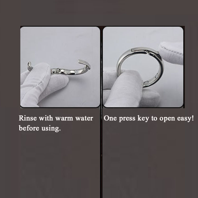 Anel peniano magnético, brinquedos sexuais de metal para ereção peniana, produtos íntimos