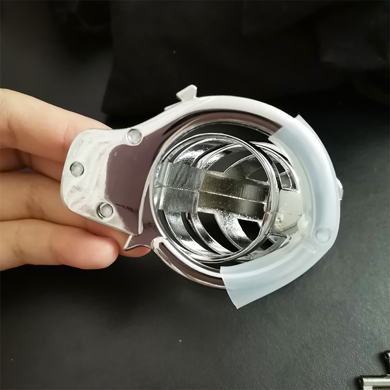 Novo 30-50mm ajustável pênis anel galo gaiola de castidade metal masculino dispositivo de castidade evitar masturbação produtos brinquedos sexuais para homens