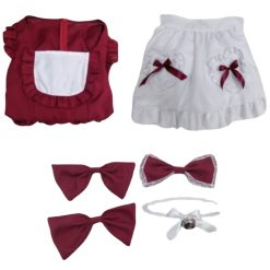 Sexy lolita rosa empregada vestido japonês doce mulher kawaii vestido rpg traje halloween festa cosplay anime kawaii roupas Vestuário