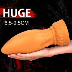 Super enorme anal plugue anal vibrador bunda plug vagina ânus dilatador estimulador próstata massageador erótico adulto brinquedos sexuais para mulher homem Inserção