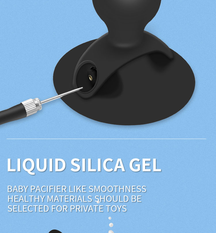 Vibrador anal longo inflável do extensor da tomada da extremidade de 11/16cm com ventosa ou brinquedos do sexo da âncora do silicone buttplug enorme para nádegas