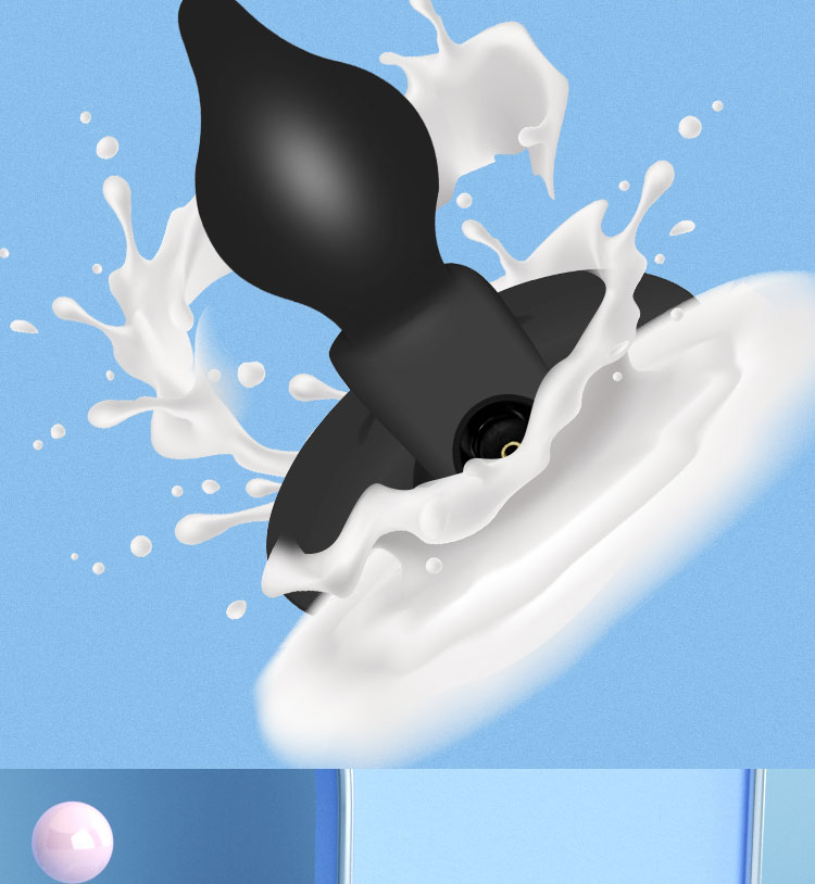 Vibrador anal longo inflável do extensor da tomada da extremidade de 11/16cm com ventosa ou brinquedos do sexo da âncora do silicone buttplug enorme para nádegas