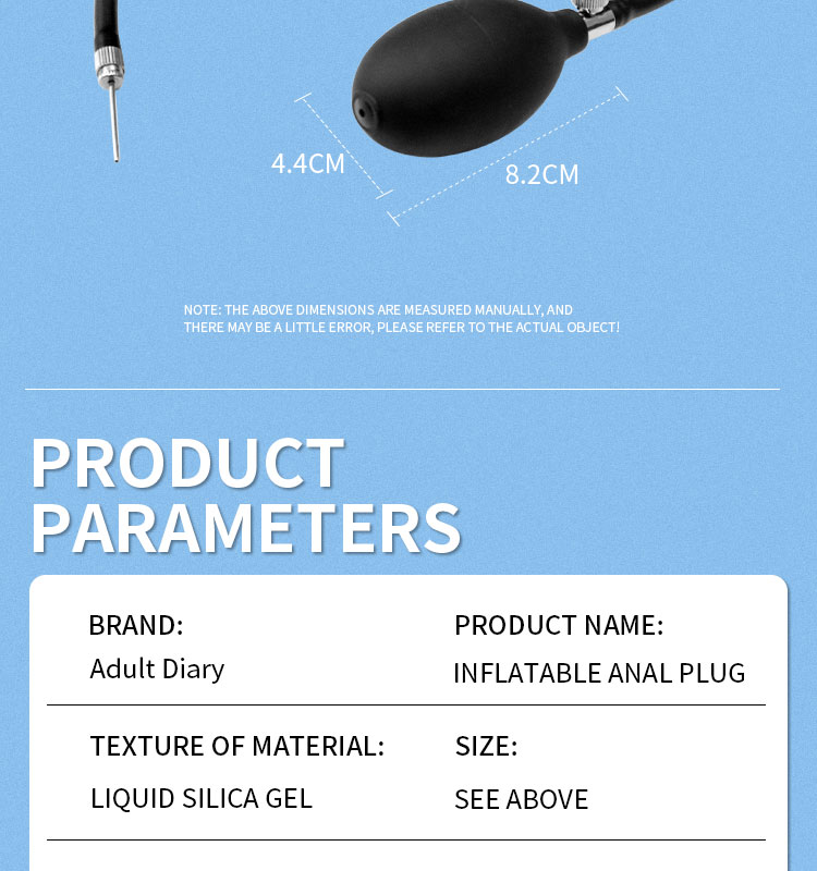 Vibrador anal longo inflável do extensor da tomada da extremidade de 11/16cm com ventosa ou brinquedos do sexo da âncora do silicone buttplug enorme para nádegas