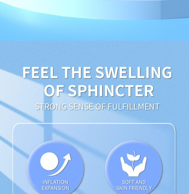 Vibrador anal longo inflável do extensor da tomada da extremidade de 11/16cm com ventosa ou brinquedos do sexo da âncora do silicone buttplug enorme para nádegas