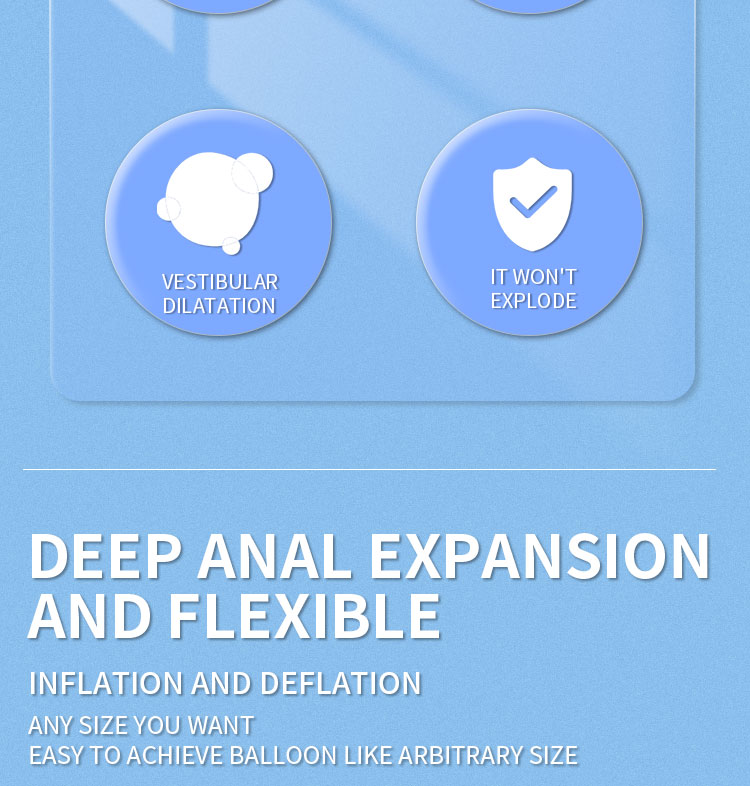 Vibrador anal longo inflável do extensor da tomada da extremidade de 11/16cm com ventosa ou brinquedos do sexo da âncora do silicone buttplug enorme para nádegas