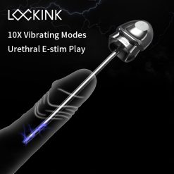 Vibrador elétrico de choque em catheter para homens, plugue do pênis, brinquedo sexual, com plugue insertion, inserção do pênis, som da eletrodos BDSM