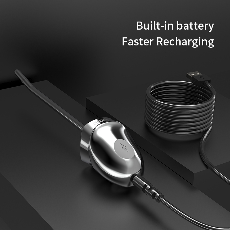 Vibrador elétrico de choque em catheter para homens, plugue do pênis, brinquedo sexual, com plugue insertion, inserção do pênis, som da eletrodos