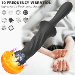 Vibrador portátil da vagina para a bucha feminina estimulador clitoral macio vibrador anal plug g-ponto estimulador brinquedos sexuais para casal Inserção