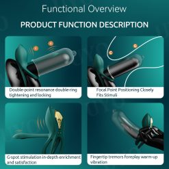 Zalo bayek controle remoto vibrador masculino atrasado ejaculação galo anel de bloqueio anel fino clássico retro sexo masculino brinquedo galo anel casal Vibradores