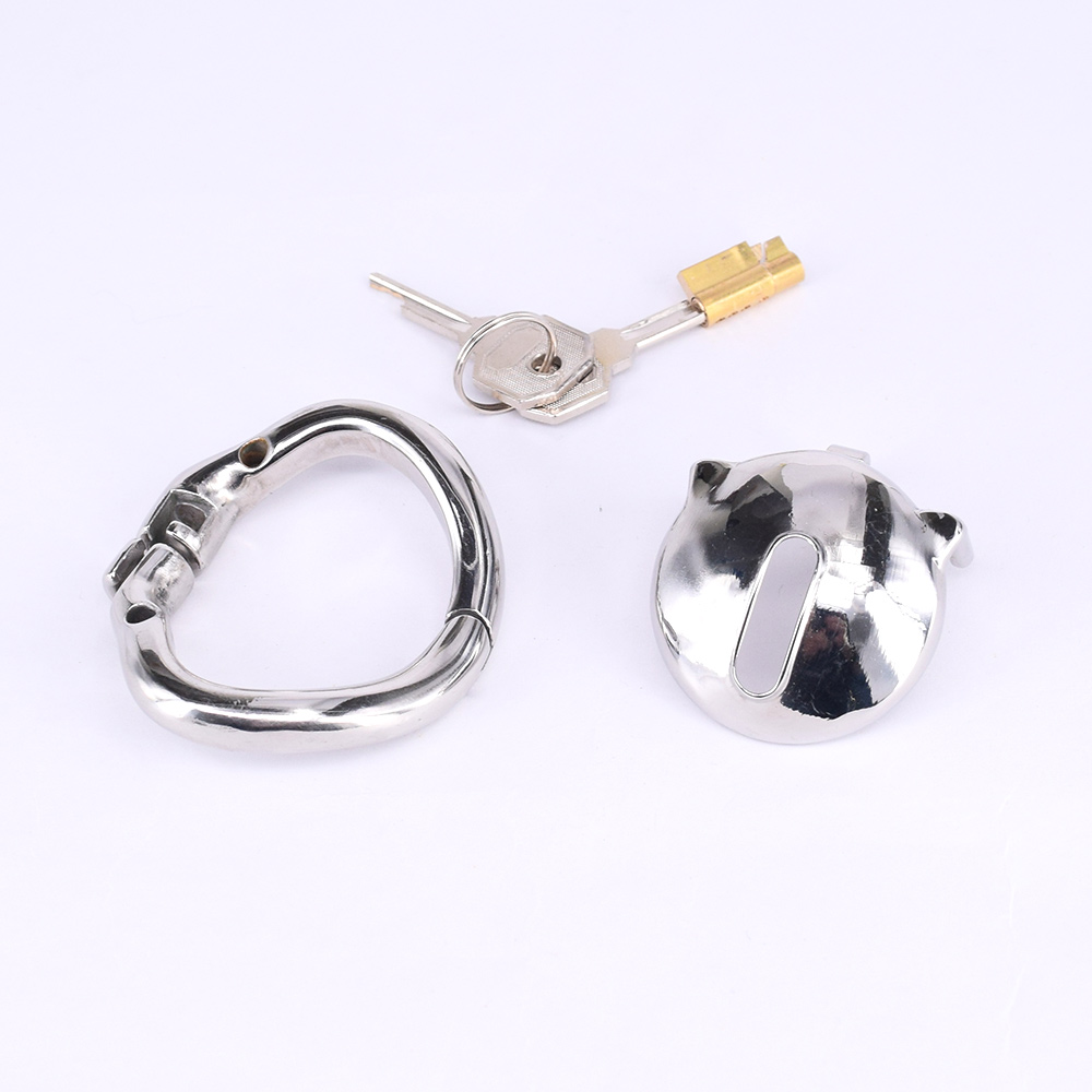 Cinto de Castidade Anel Dobradiça XC Micro Steel Cinto de Castidade Anel Dobradiça XC Micro Steel