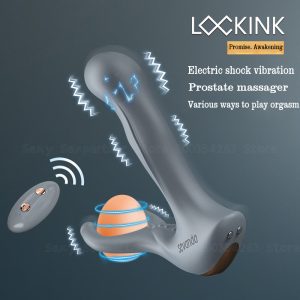 Controle Remoto Próstata Vibrador De Choque Elétrico Sevanda