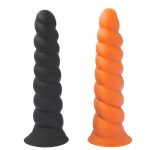 Dildo Com Ventosa E Rosca Twist Silicone 3 Sizes