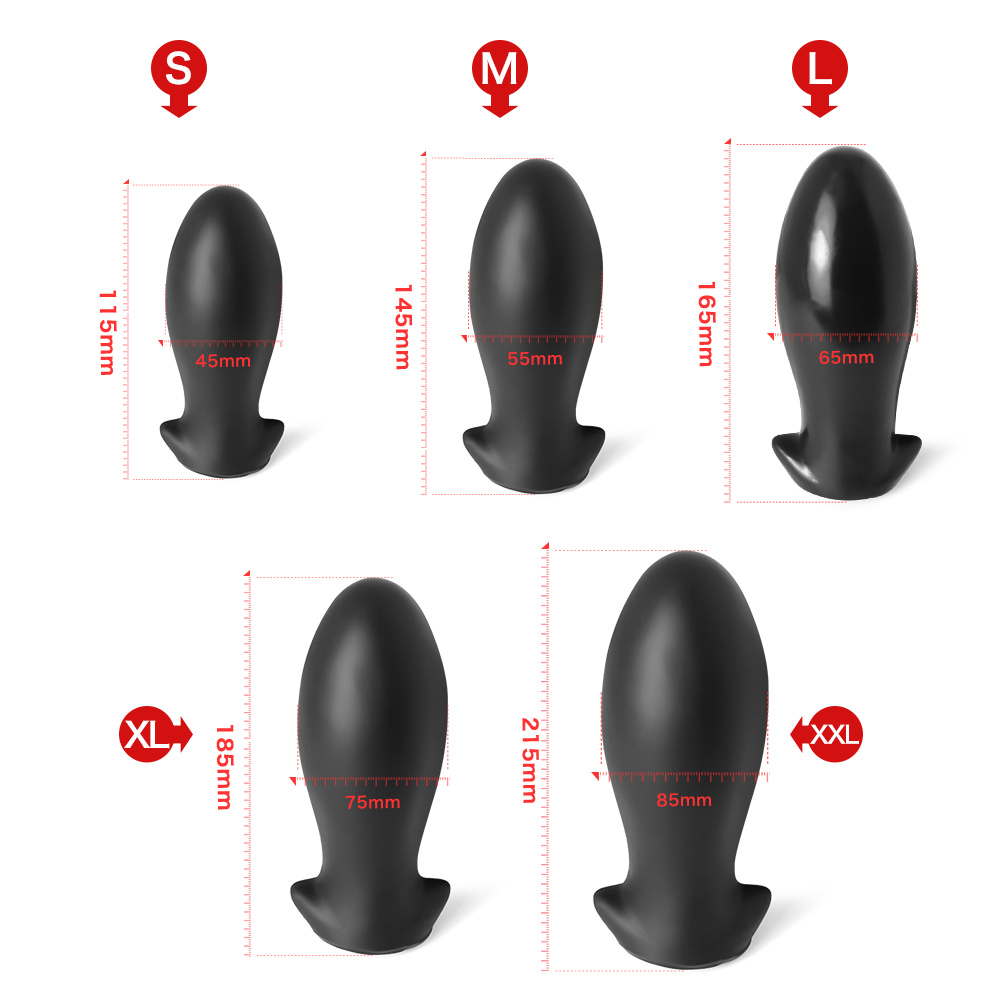 Dildo enorme Silicone Anal Plug Buttplug Big Butt Plug Anal Bolas Vaginal Anal Massagem Expansores BDSM Casais Brinquedos Sexuais Para Adultos