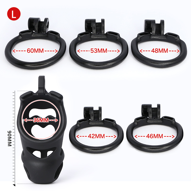 Novo homem fantasma galo gaiola castidade com bloqueio pequeno sissy sexo masculino brinquedos dispositivo de castidade pênis anel 5 tamanho masculino adulto bens para homem Novo homem fantasma galo gaiola castidade com bloqueio pequeno sissy sexo masculino brinquedos dispositivo de castidade pênis anel 5 tamanho masculino adulto bens para homem