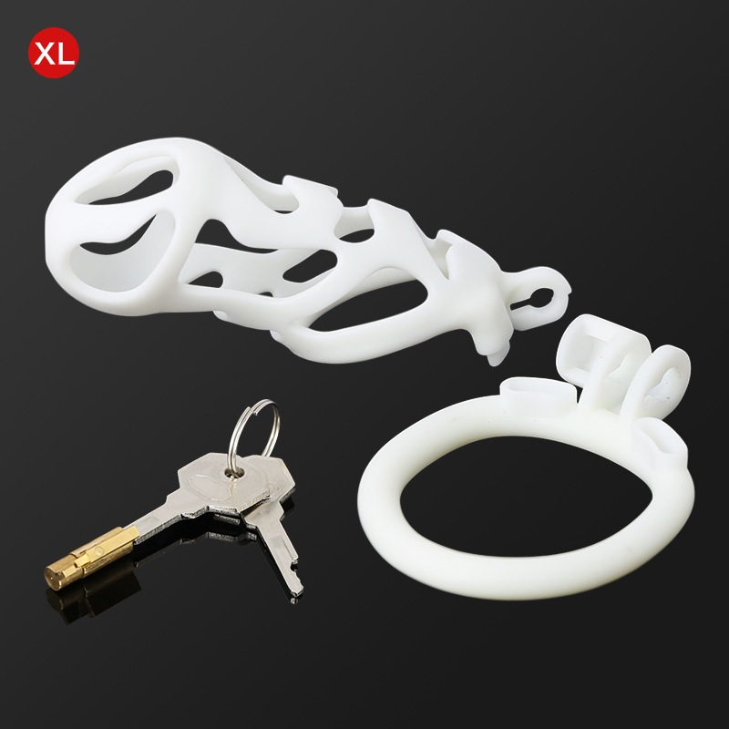 Novo homem fantasma galo gaiola castidade com bloqueio pequeno sissy sexo masculino brinquedos dispositivo de castidade pênis anel 5 tamanho masculino adulto bens para homem Novo homem fantasma galo gaiola castidade com bloqueio pequeno sissy sexo masculino brinquedos dispositivo de castidade pênis anel 5 tamanho masculino adulto bens para homem