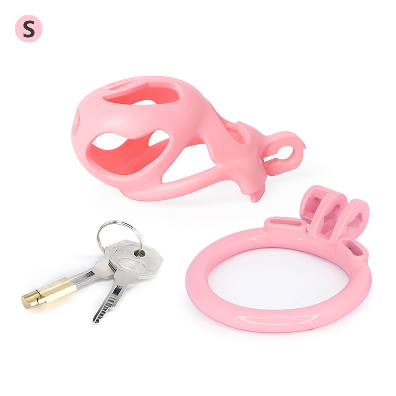 Novo homem fantasma galo gaiola castidade com bloqueio pequeno sissy sexo masculino brinquedos dispositivo de castidade pênis anel 5 tamanho masculino adulto bens para homem Novo homem fantasma galo gaiola castidade com bloqueio pequeno sissy sexo masculino brinquedos dispositivo de castidade pênis anel 5 tamanho masculino adulto bens para homem