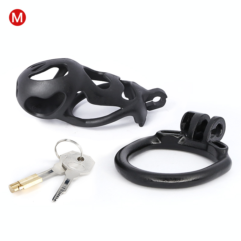 Novo homem fantasma galo gaiola castidade com bloqueio pequeno sissy sexo masculino brinquedos dispositivo de castidade pênis anel 5 tamanho masculino adulto bens para homem Novo homem fantasma galo gaiola castidade com bloqueio pequeno sissy sexo masculino brinquedos dispositivo de castidade pênis anel 5 tamanho masculino adulto bens para homem