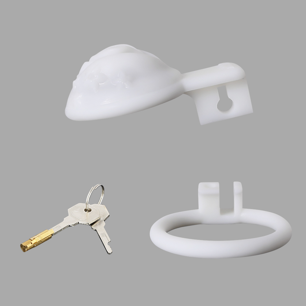 BDSM Galo Gaiola Com Anel Redondo Dispositivo De Castidade Masculina 3D Impresso Castidade Gaiola Penis Anel Treinador Cinto Brinquedo Do Sexo Para Homens