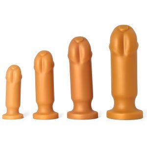 Dildos De Silicone Lisos Soft Glande de Pênis