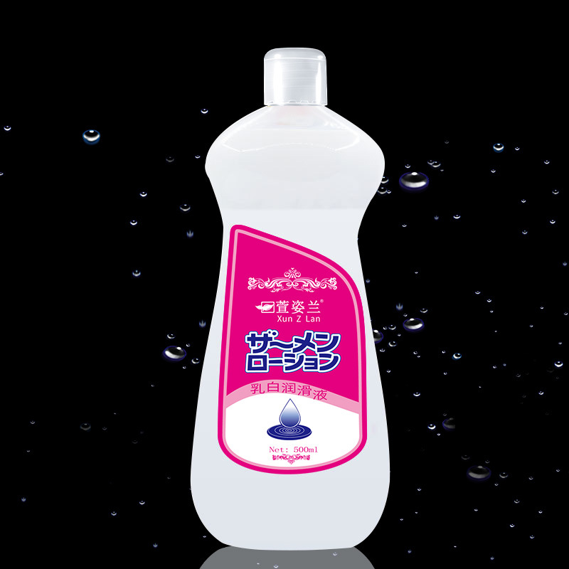 Lubrificante para o creme do sexo capacidade super lubrificante viscoso água baseada massagem do sexo óleo anal adulto masturbação 500ml