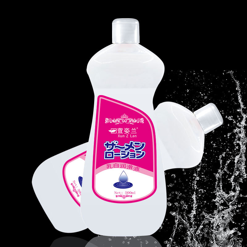 Lubrificante para o creme do sexo capacidade super lubrificante viscoso água baseada massagem do sexo óleo anal adulto masturbação 500ml