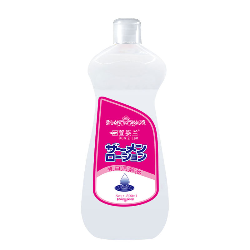 Lubrificante para o creme do sexo capacidade super lubrificante viscoso água baseada massagem do sexo óleo anal adulto masturbação 500ml