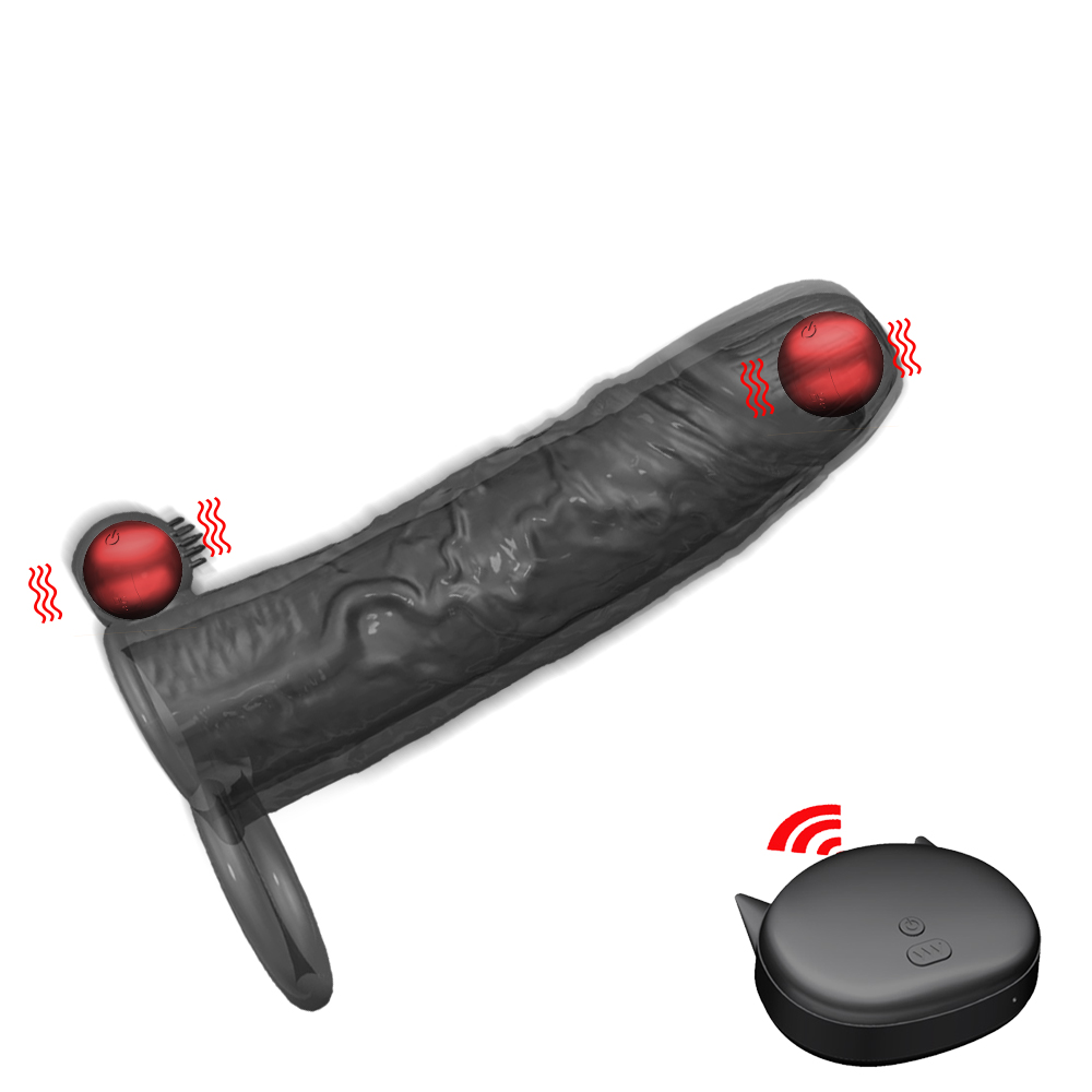 Preservativos vibratórios ampliação para homem preservativos reutilizáveis vibrador pênis anel manga adulto sex shop brinquedo para casais