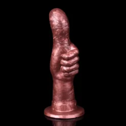 Plug anal dedão visto de frente