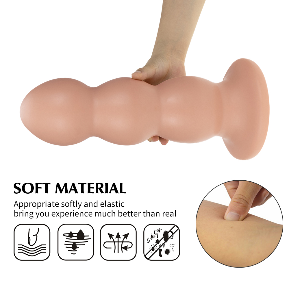 Enormes contas anais Plug para Casal, Sex Shop, Big Butt, otário poderoso, Ferramenta de Masturbação Feminina, Contas anais, Pussy Sex Toys, 30cm