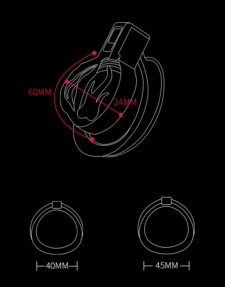 Cinto de Castidade Sevanda Ultra Short Full Metal Premium Chastity Cage