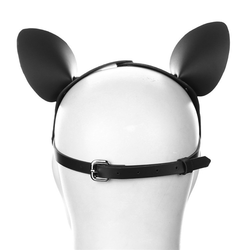 Erótico feminino sexy máscara meia face coelho raposa cosplay couro máscara de sexo máscara de festa de halloween masquerade bola fantasia máscaras sex shop