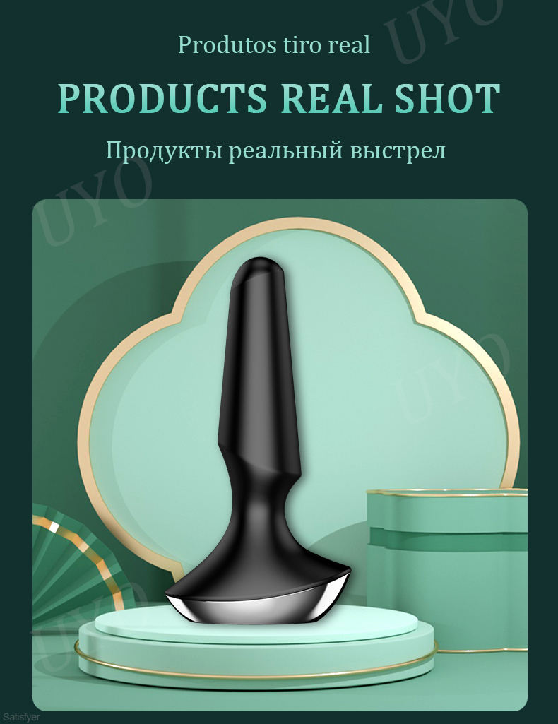 Satisfyer plug-ilicious 2 app controle remoto massageador de próstata buttplug brinquedo para homem vibrador de silicone material fêmea plugue anal